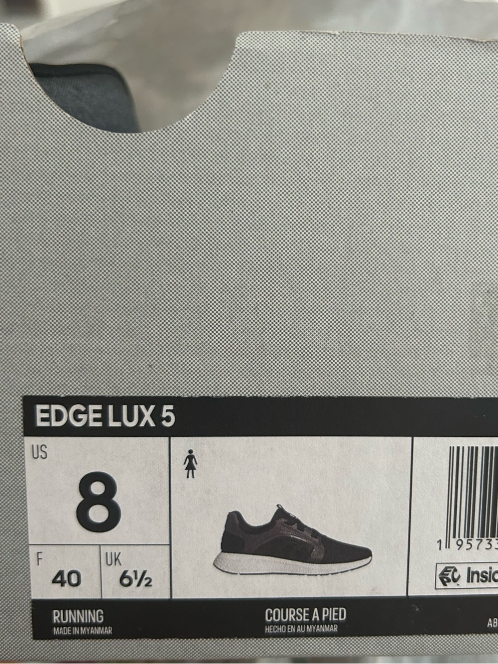 adidas Edge Lux 5 Womens Running Shoes size 8 NIB - Picture 8 of 12